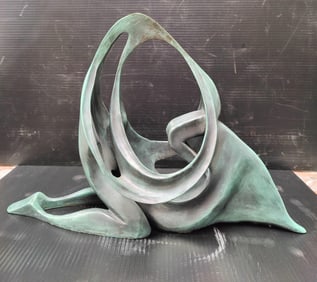 Marcelo Morandin Bronze Abstract Sculpture Lovers