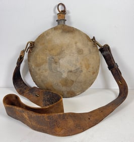 c. 1870s Plains Indian to Spanish Am Wars Canteen