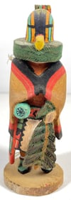 Native American Alton Tungovia Kyash Parrot Kachina