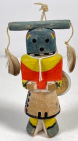 Native American Hopi Hakto Yamuhakto Wood Carrier Kachina