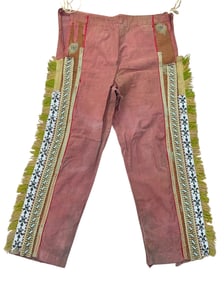 Vintage Native American Indian Beaded Pants