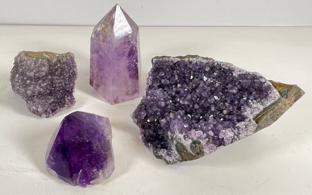 Lot of Amethyst Crystals