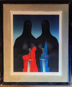 Felix Labisse L/E Lithograph La Sainte Hermandad