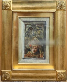 Mersad Berber Unsigned O/B Titled A Balinese Boy
