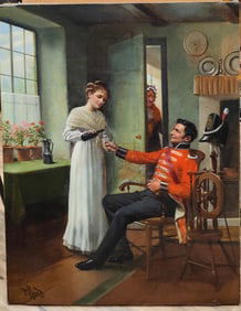 Elizabeth Pillard O/C Illustration A Refreshing Drink