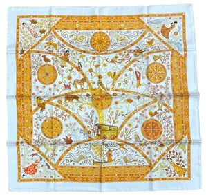 Hermes Peuple Du Vent Silk Scarf New in Box