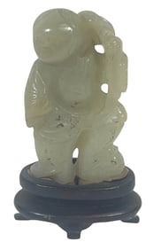 18/19 Century Jade Carving of Boy