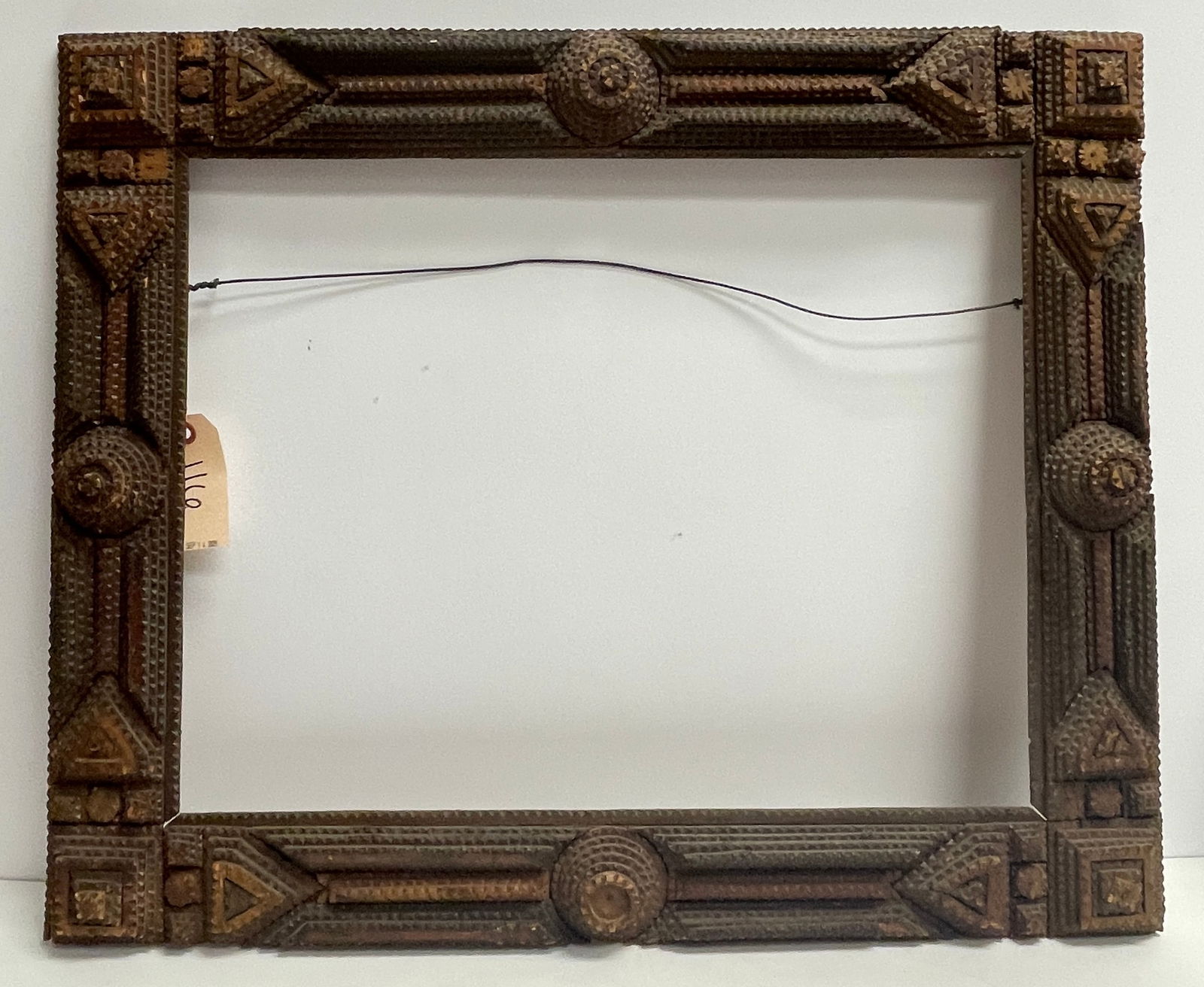 19th Century Tramp Art Frame (1 of 4)