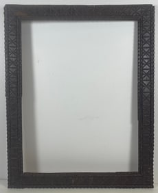 19th Century Tramp Art Frame