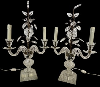 Attb. to Maison Bagues Pair of French Candelabras