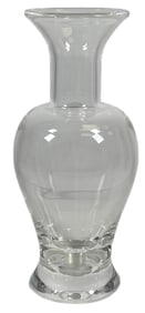 c1970 Steuben Donald Pollard Crystal Palace Vase