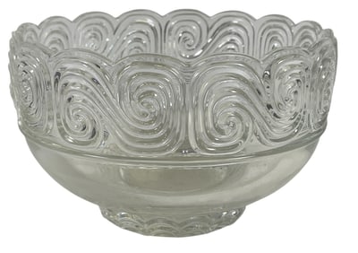 Tiffany & Co Crystal Bowl Louis Comfort Tiffany Collection