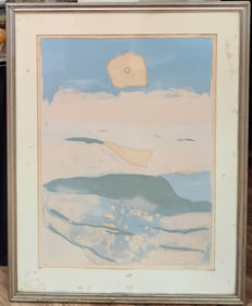 Fairfield Porter L/E Lithograph Titled Sunrise, 1974