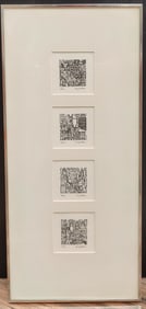 Tony Graham 4 Panel L/E Lithographs Iconic Images NYC