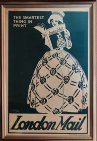 Graham Simmons Smartest Thing in Print London Mail Poster