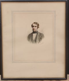 George Cooper Drawing of Edward Clarke Bogert, c. 1850s