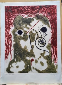 J. J. Torralba L/E Lithograph Titled "Cap de Dana", 1972