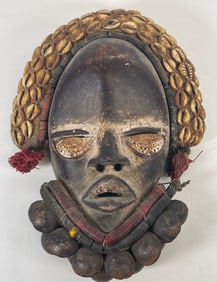 African Ivory Coast We Mask Wobe Culture