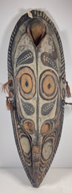 Iatmul Wood Carved Savi Ancestor Mask Middle Sepik