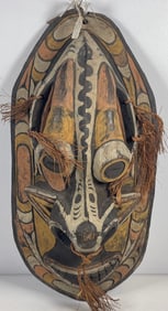 c1920 African Middle Sepik River Mask