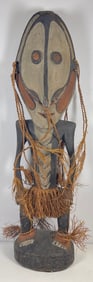 Vintage Papau New Guinea Female Water Spirit Statue