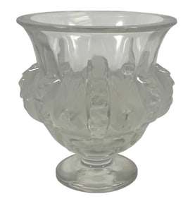 Vintage Lalique Dampierre Vase