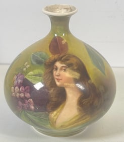 19th Century Royal Bonn Portrait Vase