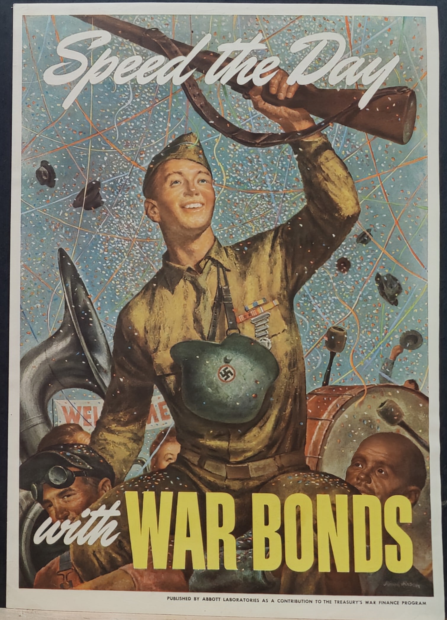 WWII Speed the Day with War Bonds Poster Joseph Hirsch (1 of 7)