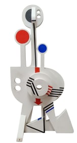 Robert Strimban Colorful Abstract Figural Painted Sculpture