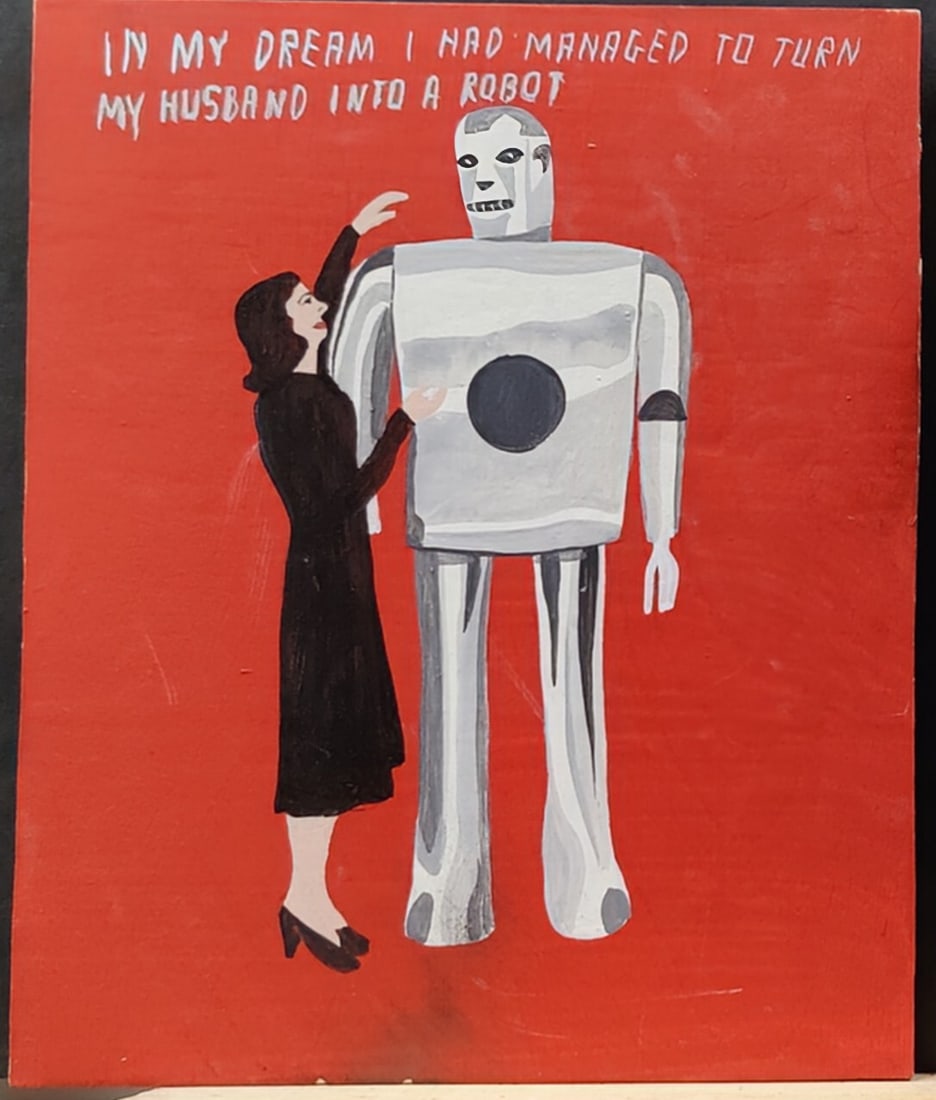 Javier Mayoral Outsider Art Titled Monster Party Robot (1 of 2)