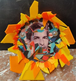 Doug Meyer Abstract Colorful Thorny Crown John Duka
