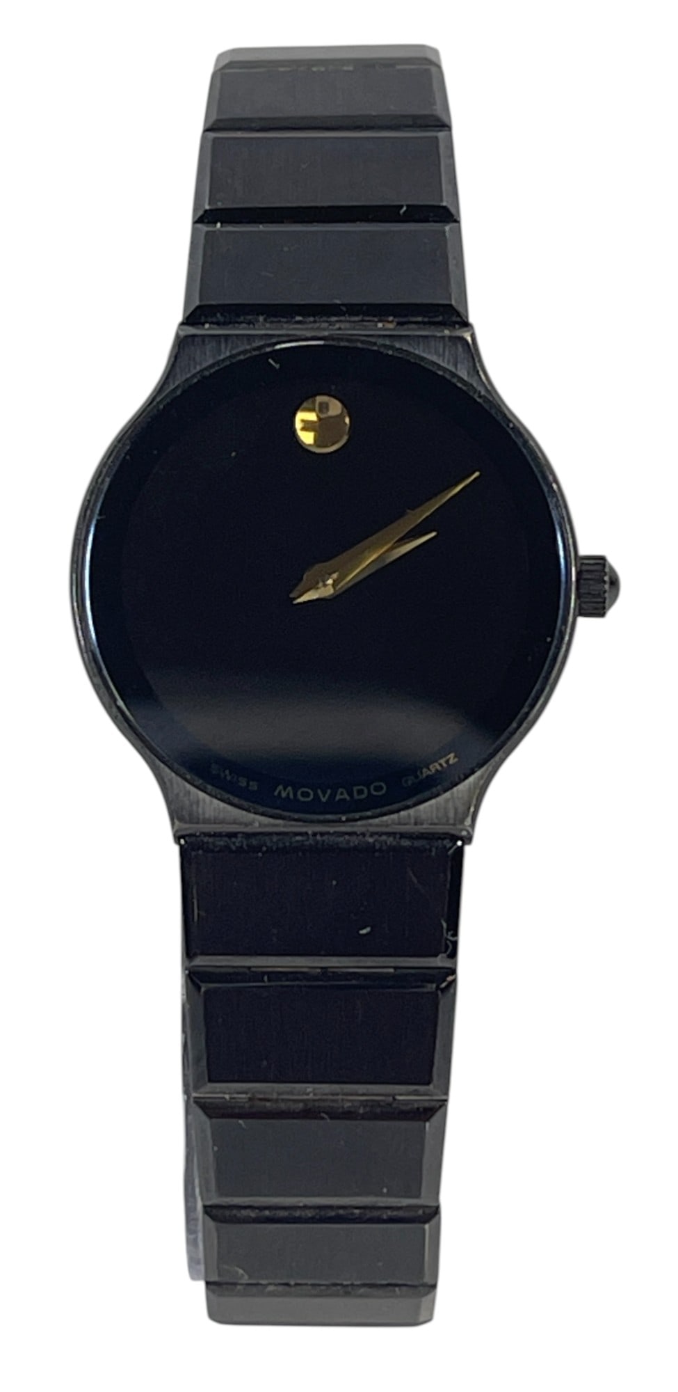 Vintage Ladies Movado Classic Museum Watch Black (1 of 5)