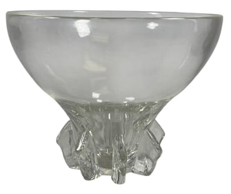 Large Steuben Footed Bowl