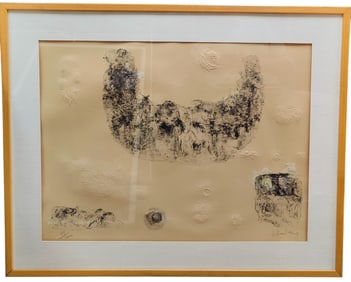 Hoi Lebadang L/E Embossed Lithograph Nature, c. 1970s