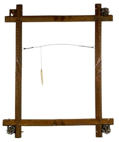 19th Century Tramp Art Frame