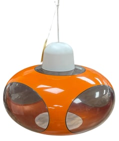 Mid Century Luigi Colani (1928-2019) Space Age UFO Hanging Lamp