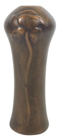 Early Charles Walter Clewell (1876-1965) Copper Clad Ceramic Vase