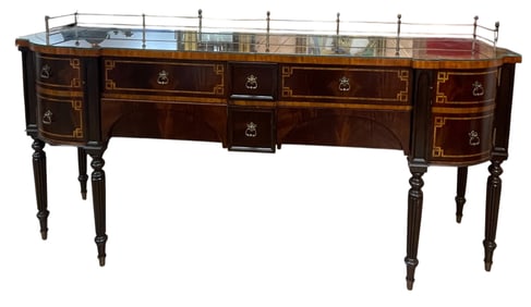 Maitland Smith Regency Style Mahogany Sideboard