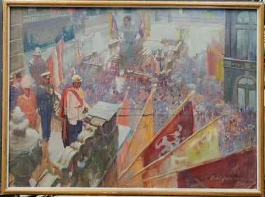 Joseph Stahley O/B Russian Revolution Illustration
