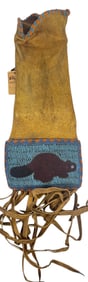 c1930 Pictoral Woodland Pipe Bag