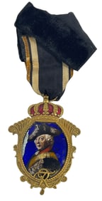 Victorian Masonic Enamel Medal