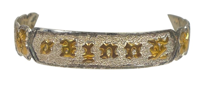 Vintage Sterling Hawaiian Kuuipo Bangle Bracelet