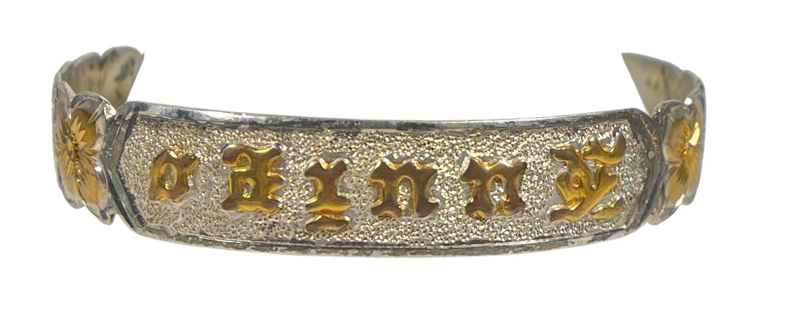 Vintage Sterling Hawaiian Kuuipo Bangle Bracelet (1 of 4)