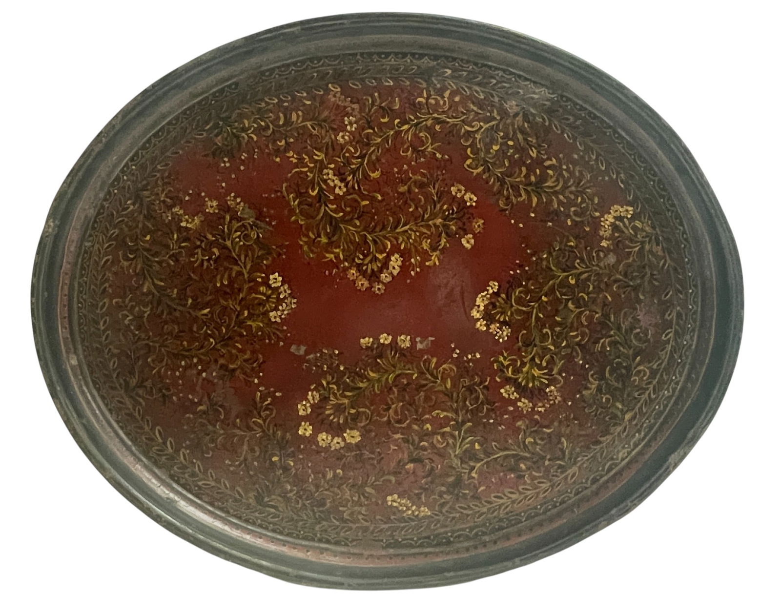 19th Century French Tole Tray (1 of 5)