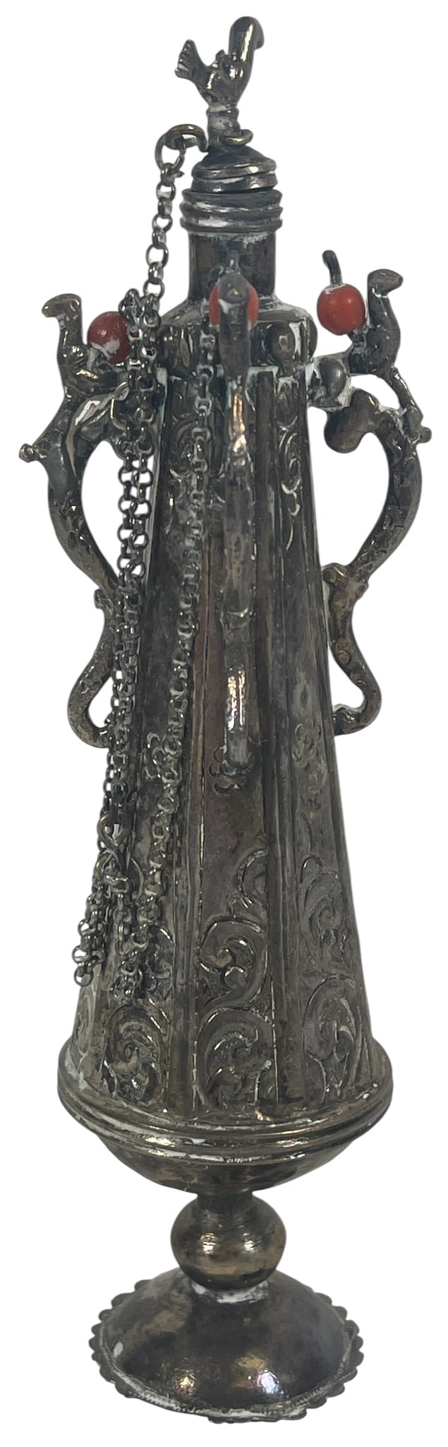 Antique Middle Eastern Silver Scent Bottle (1 of 6)