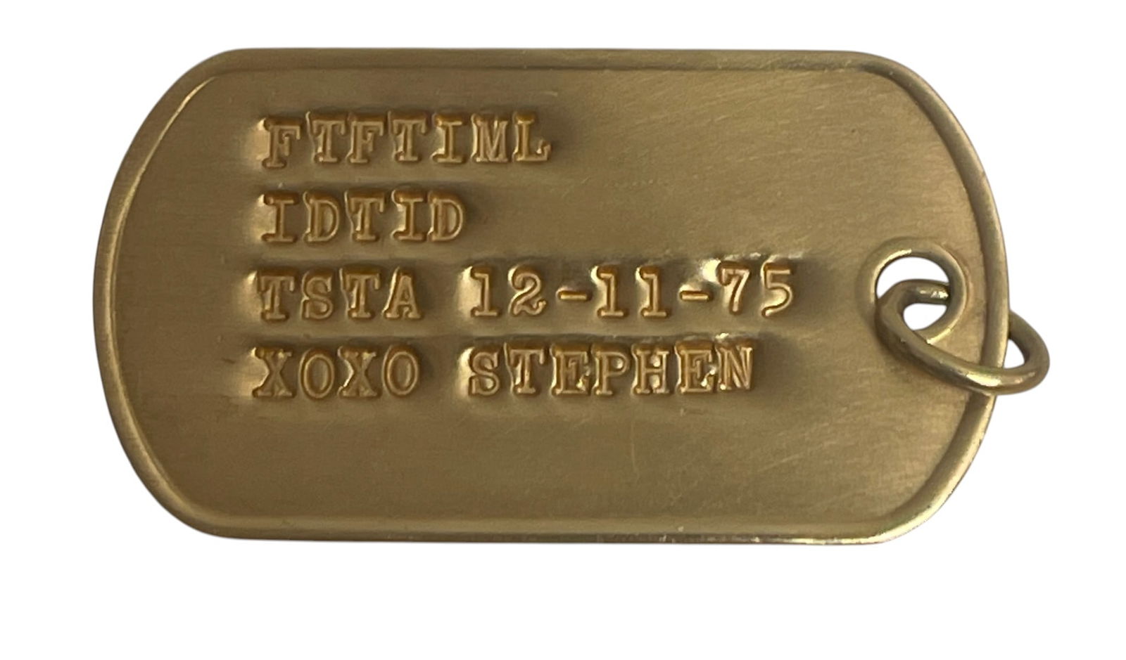 Vintage Cartier 18k Yellow Gold Dog Tag: Total weight 8.2 dwt, 12.8 grams. Measures 2 inches x 1.25 inches. Overall good condition, see photos.