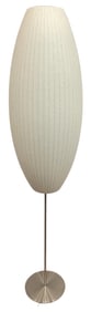 MCM George Nelson Cigar Lotus Bubble Floor Lamp for Herman Miller