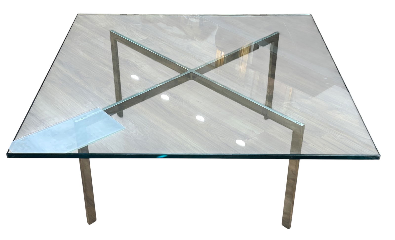 Mid Century Mies Van Der Rohe for Knoll Barcelona Table (1 of 3)