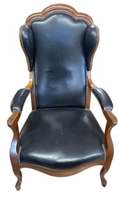 19th Century Louis Phillippe Voltaire Armchair