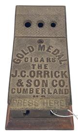 Gold Medal Cigars J.C. Orrick Mechanical Cigar Cutter